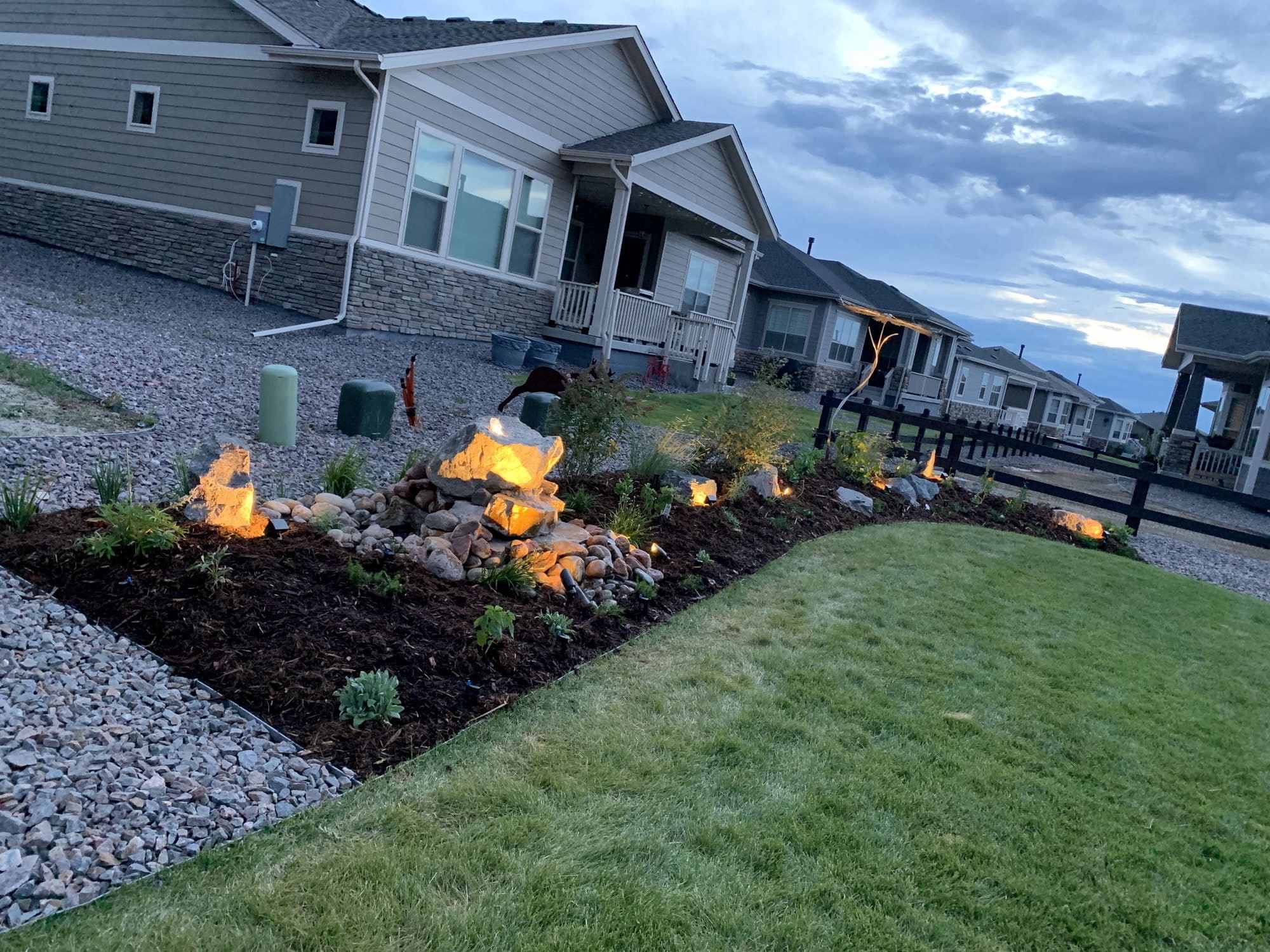 Denver Patio With Fire Pit